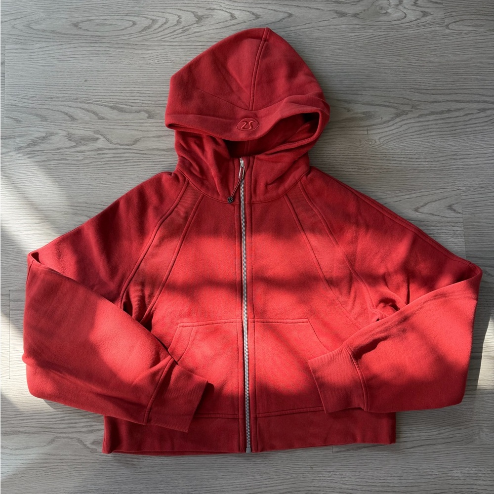 Lululemon Scuba Oversized Half-Zip Hoodie – Size XS/S – Cayenne